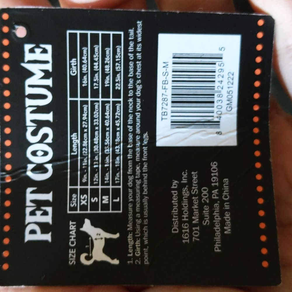 Super cute dog costume - Medium - Picture 2 of 4